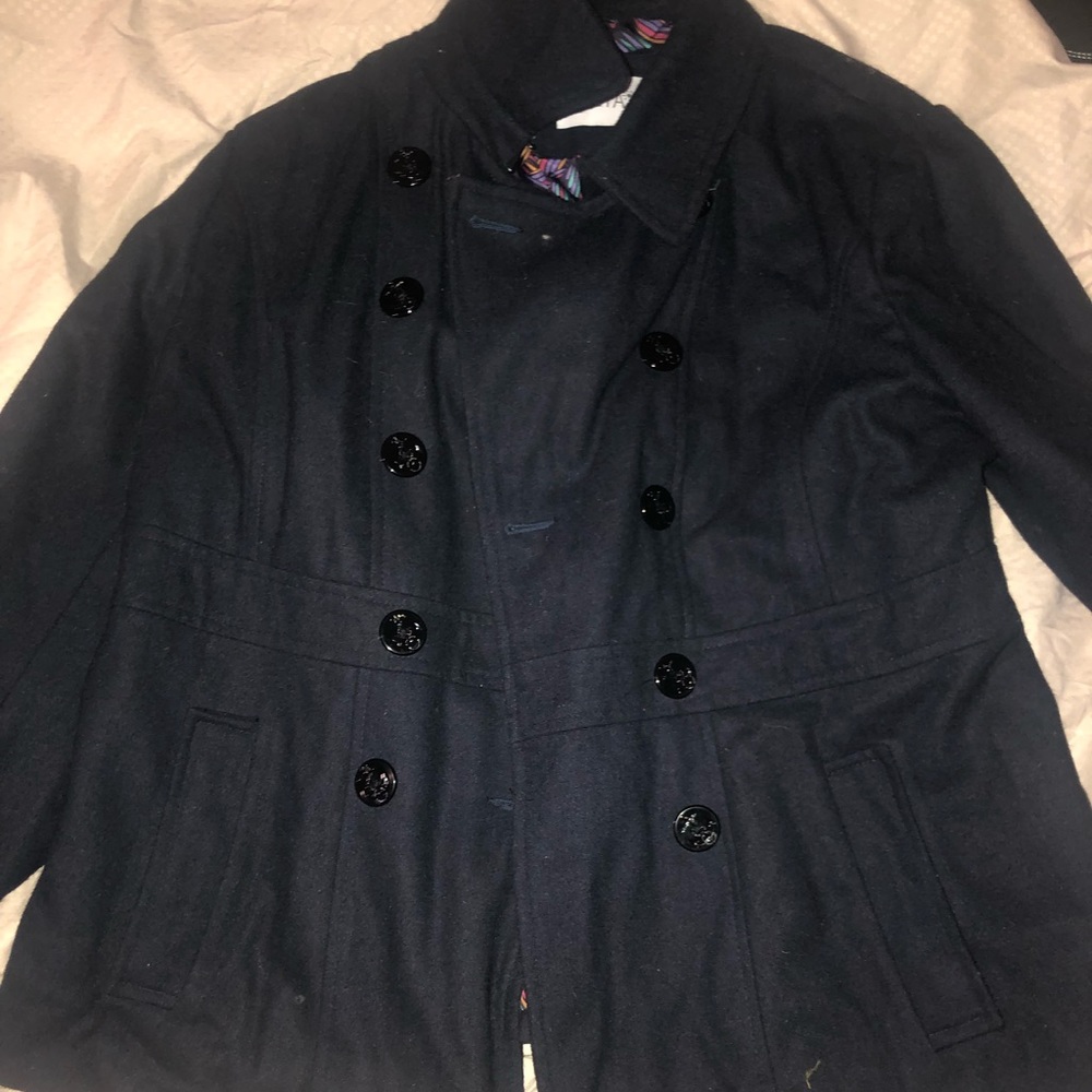 Navy Blue Peacoat